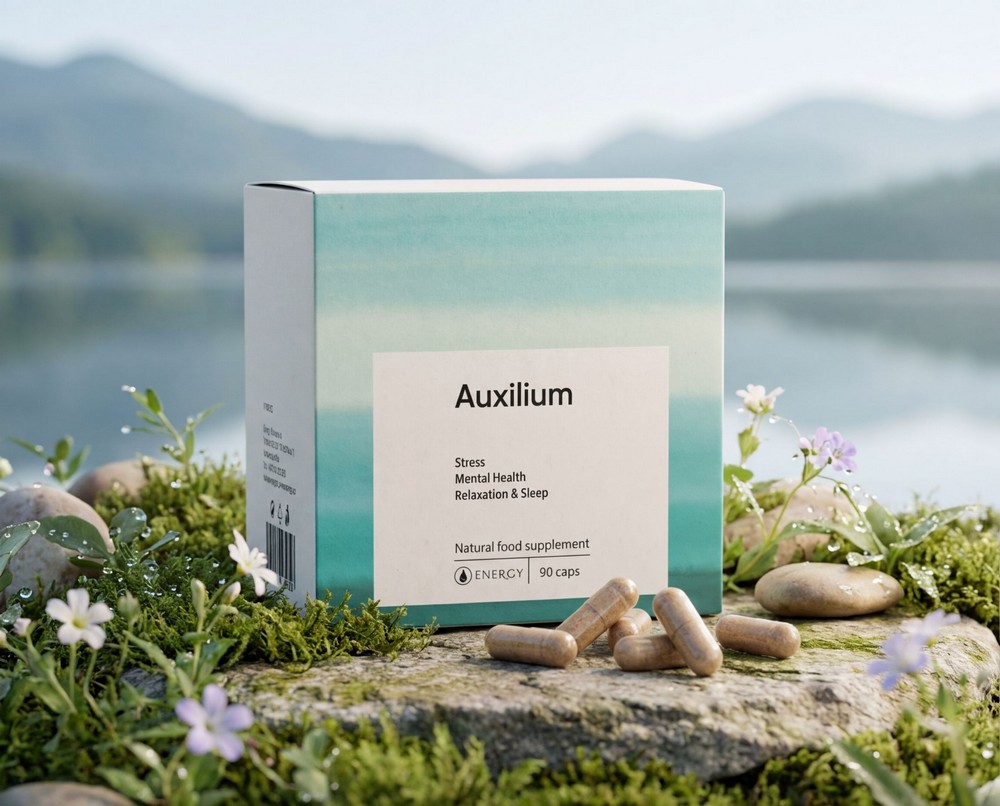 Energy Auxilium doplněk stravy v kapslích